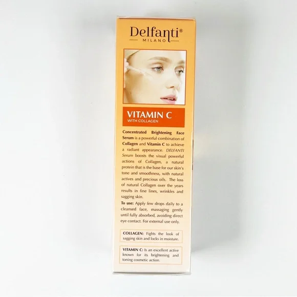Delfanti Milano • VITAMIN C with COLLAGEN • Concentrated Brightening Face Serum - Picture 4 of 5